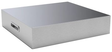 Brabura Abdeckung für Planchagrill L-Class 20 / Edelstahl