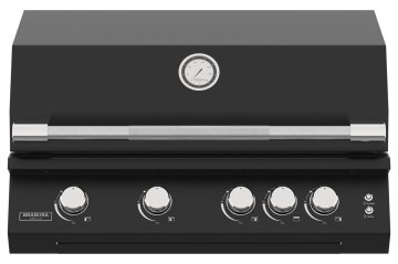 Brabura Einbaugrill Fusion 400 RM - 4-Brenner / Schwarz