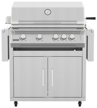 Brabura Gasgrill Fusion 400 RS - 4-Brenner / Edelstahl - inkl. Rotisserie