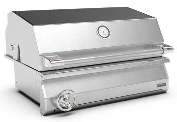 Brabura Einbaugrill Ember 800 - Holzkohlegrill