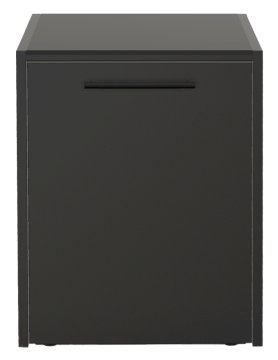 Brabura Outdoor Küche - CT 60 Schrankmodul mit Tür - Anthracite Grey / Nero Zimbabwe