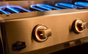 Brabura Planchagrill L Class Inox 40 Plancha - Einbaugrill