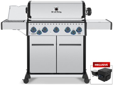 Broil King Baron S 590 IRX Gasgrill / Pelletgrill - mit Pelletmodul 500