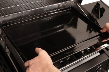 Broil King Grillplatte / Gusseisen Plancha für Monarch / Royal
