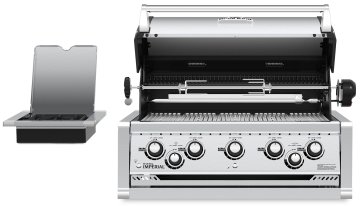 Broil King Imperial 590 PRO Einbaugrill mit Drehspieß + Seitenbrenner - Modell 2025