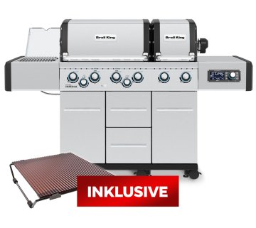 Broil King Imperial QS 690 IR Gasgrill - Smart Grill mit iQue™ Intelligent Barbecue - inkl. Blazinglas