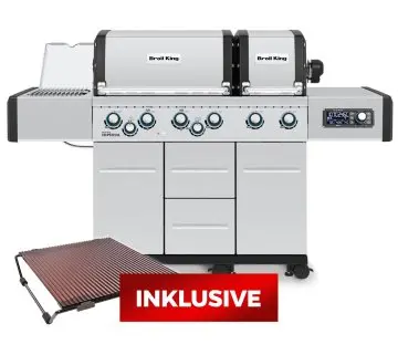 Broil King Imperial QS 690 IR Gasgrill - Smart Grill mit iQue™ Intelligent Barbecue - inkl. Blazinglas