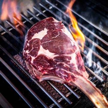 Broil King Regal S 590 IR Edelstahl Gasgrill - mit Heckbrenner inkl. Drehspießset, Infrarot-Seitenbrenner und Gussrosten - Modell 2025