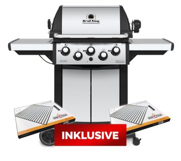 Broil King Signet 390 Gasgrill inkl. Drehspieß - Grillfürst Deal mit zusätzlichen Edelstahl Grillrosten - Modell 2026