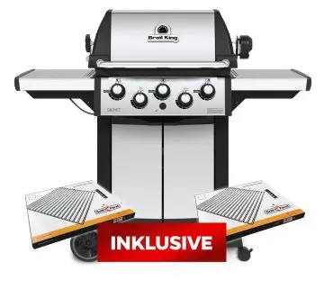 Broil King Signet 390 Gasgrill inkl. Drehspieß - Grillfürst Deal mit zusätzlichen Edelstahl Grillrosten - Modell 2026