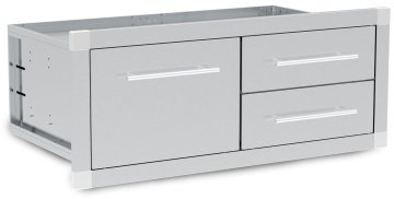 Broil King Outdoor Küche - Einbauschrank mit 3 Schubladen quer