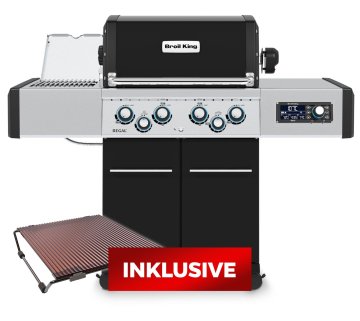 Broil King Regal Q 490 IR Gasgrill - Smart Grill mit iQue™ Intelligent Barbecue - inkl. Blazinglas