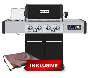Broil King Regal Q 490 IR Gasgrill - Smart Grill mit iQue™ Intelligent Barbecue - inkl. Blazinglas