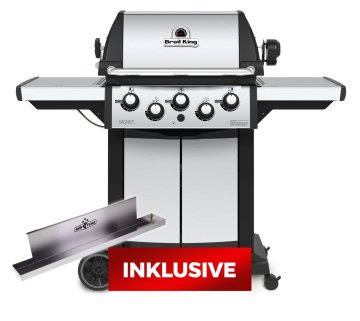 Broil King Signet 390 Gasgrill inkl. Drehspieß und Fettschiene - Modell 2026
