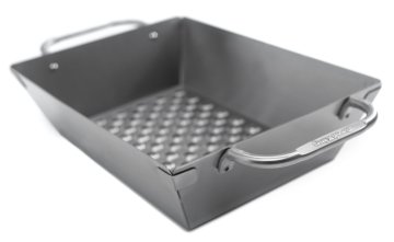 Broil King Imperial Gemüse Grillkorb Edelstahl / 33,5 x 24,5 x 8,5 cm