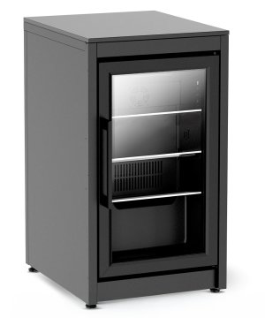 Cozze Outdoor Küche Elements - Kühlschrankmodul, 52 cm inkl. Arbeitsplatte (HPL)