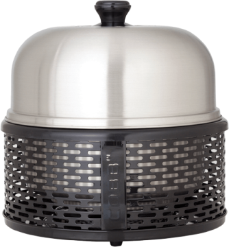 Cobb Grill Pro Black Holzkohlegrill inkl. Grillplatte gelocht - matt schwarz - Modell 2024