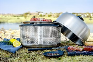 Cobb Grill Premier AIR Deluxe Holzkohlegrill