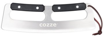 Cozze Pizzaschneider / Pizzamesser mit Doppelgriff