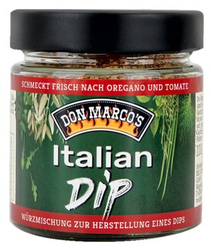 Don Marcos Amazing Dips Italian, 100g Glas