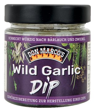 Don Marcos Amazing Dips Wild Garlic, 70g Glas