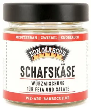 Don Marcos Schafskäse BBQ Gewürz - 70g Glas