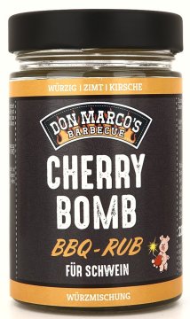 Don Marcos Cherry Bomb BBQ Rub 220g Glas