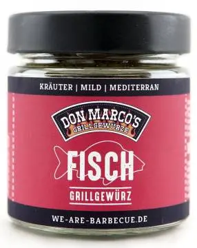 Don Marcos Grillgewürze - Fisch - 140g Glas