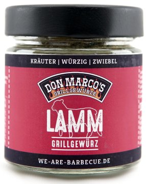Don Marcos Grillgewürze - Lamm - 110g Glas