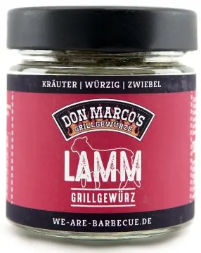 Don Marcos Grillgewürze - Lamm - 110g Glas