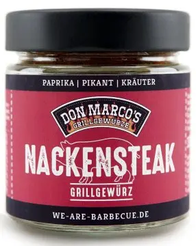 Don Marcos Grillgewürze - Nackensteak - 130g Glas