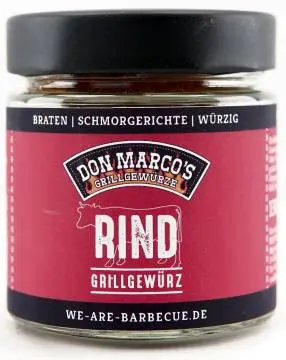 Don Marcos Grillgewürze - Rind - 130g Glas