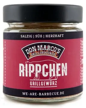 Don Marcos Grillgewürze - Rippchen - 170g Glas