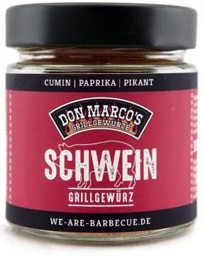 Don Marcos Grillgewürze - Schwein - 100g Glas