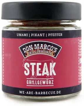 Don Marcos Grillgewürze - Steak - 130g Glas