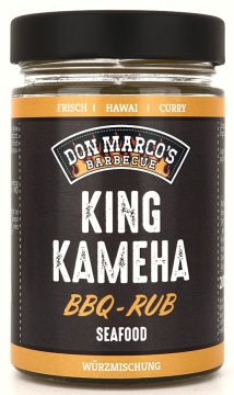 Don Marcos King Kameha BBQ Rub 200g Glas