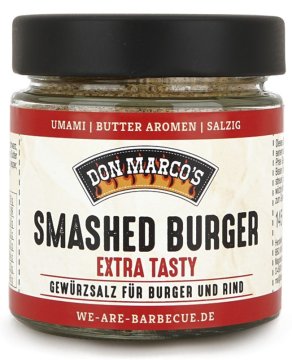 Don Marcos Smashed Burger Extra Taste Würzmischung - 145g Glas