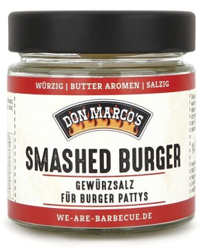 Don Marcos Smashed Burger Würzmischung - 145g Glas