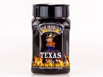 Don Marcos Texas Style BBQ Rub 220g Dose