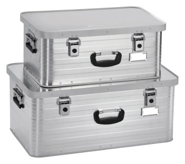 Enders Alubox Toronto Set M (47 Liter) + XL (80 Liter) - Aluminium Transportboxen