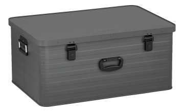 Enders Alubox Toronto XXL (130 Liter) Grau - Aluminium Transportbox