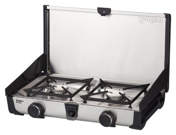 Enders Campingkocher Ryda 2Z - 2-flammig mit Zündsicherung & Transporttasche