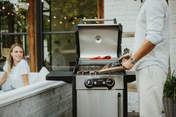 Enders Elektrogrill eFlow Pro 2 Turbo Edelstahl