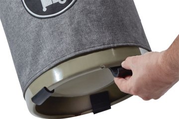 Enders Gasflaschenhülle für 11 kg Gasflaschen / schwarz