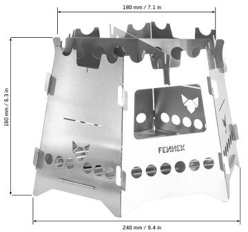Fennek Erweiterungskit für Hobo Kocher Basic