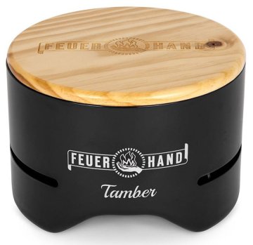 Feuerhand Tischgrill Tamber Schwarz