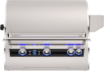 Fire Magic Gasgrill Einbaugrill Echelon E660i - mit Heckbrenner inkl. Rotisserie und Bluetooth Grillthermometer - Modell 2025
