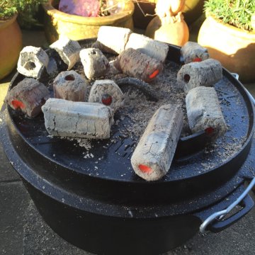 Greek Fire Holzkohlebriketts 10kg