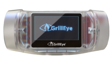 GrillEye MAX - Smart WiFi Grillthermometer mit Cloud Funktion - Intant-Thermometer +/-0,1°C präzise ( Grill Eye ) - inkl. 2 IRIS Probe Temperaturfühler