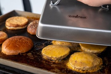 Grillfürst Garhaube eckig - 26 x 26 x 5 cm